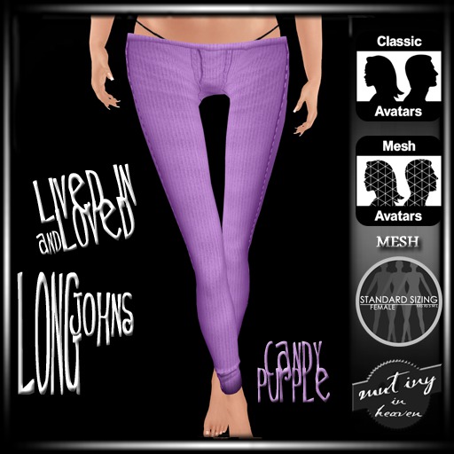 !MiH Longjohns - candy purple