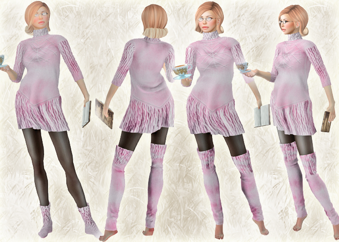 *Heart* - Storyteller Outfitt Pink