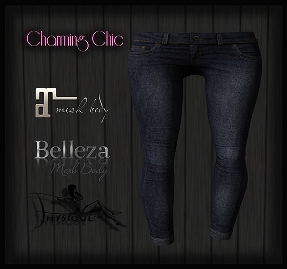 {CC} Skinny Jeans - Blue {ADD ME}