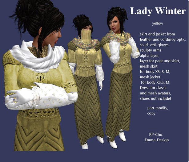 RP-Chic Lady Winter yellow