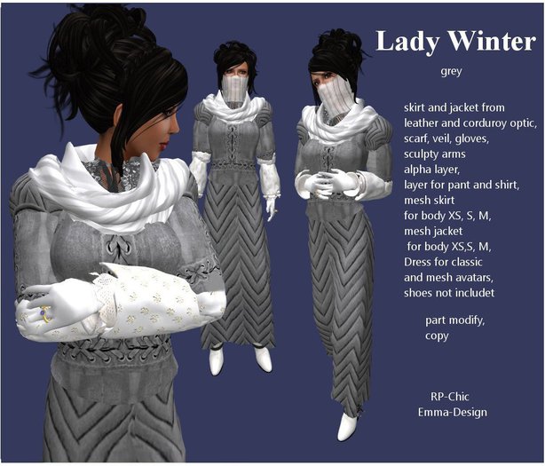 RP-Chic Lady Winter  grey
