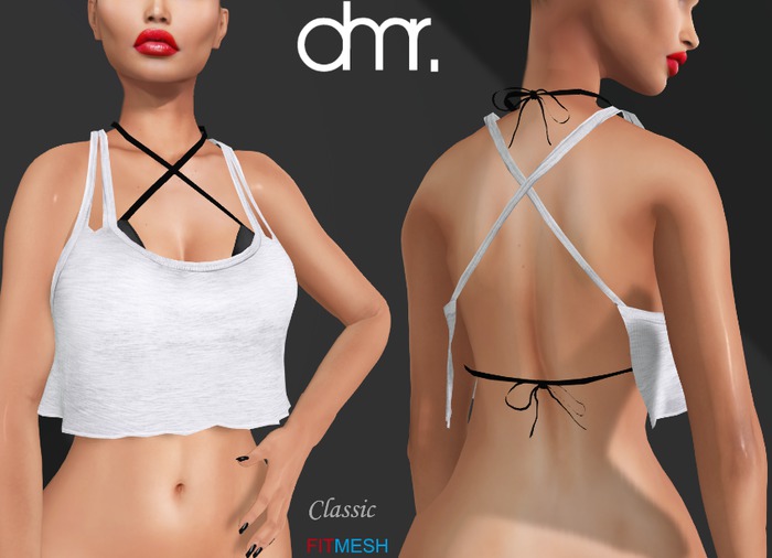 [DR]Mini Top Bikine Grey B.C.N ::Mesh::
