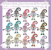 Full Perm MESH Just a Snowman kit for builders