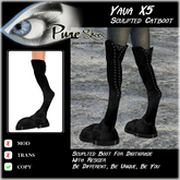 << PURE >> Pure Shoes - Yava X5 [inworld price 99L$]