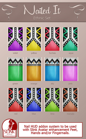 Nailed It - Slink - Ethnic Set