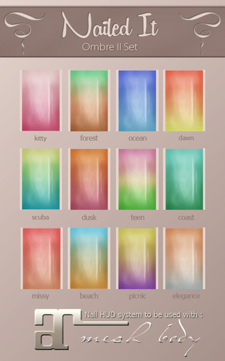 Nailed It - Maitreya - Ombre II Set