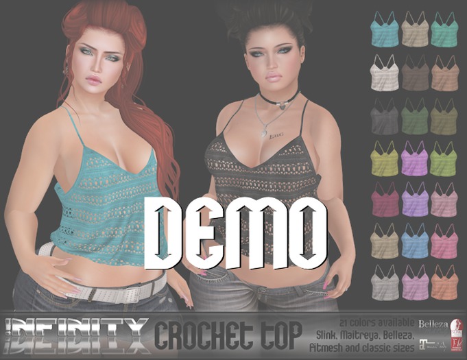 !NFINITY Crochet Top DEMO BOX