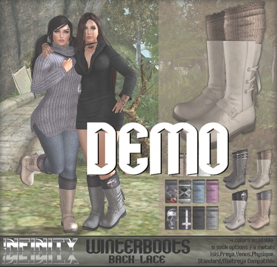 !NFINITY Winterboots Back Lace DEMO - BOX