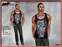 *SY* Edward  wildlife mens outfit Parcel 2198