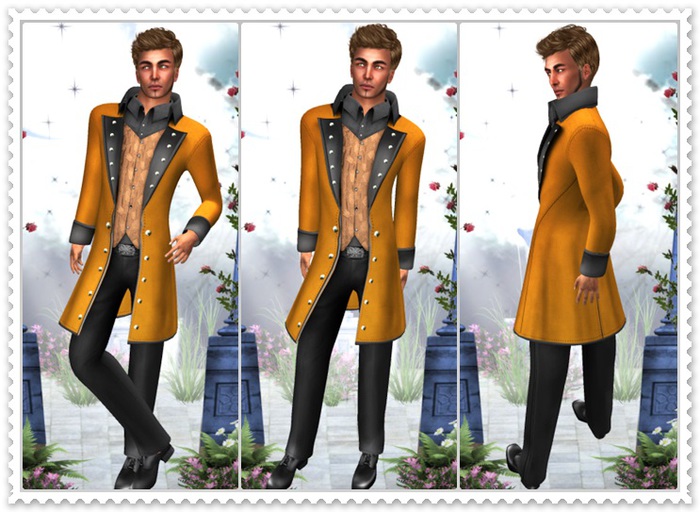 Mesh Prince Tuxedo Orange