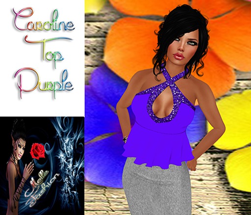 Caroline Top Purple