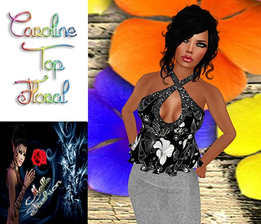 Caroline Top Floral