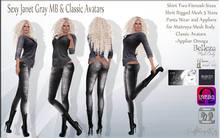 LSR - Sexy Janet Gray MB & Classic Avatars