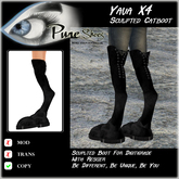 << PURE >> Pure Shoes - Yava X4 [inworld price 99L$]