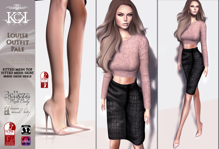 :::KC::: {Louise Outfit Pale}
