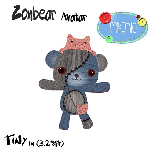 Mikanto - Zombear Blue
