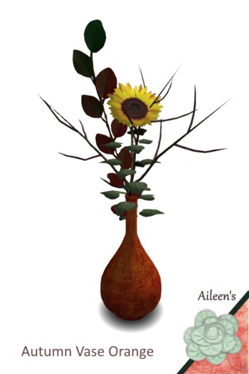 Autumn Vase Orange