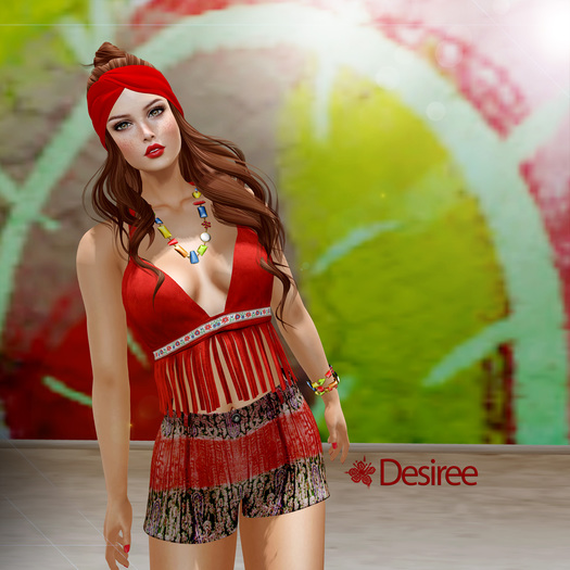 [FLRN] Desiree Fringe Bra Demo