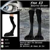 << PURE >> Pure Shoes - Yava X3 [inworld price 99L$]