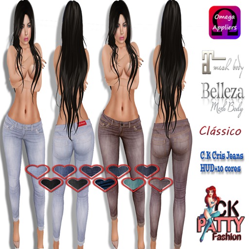 :: C.K Cris Jeans HUD+10 Cores ::