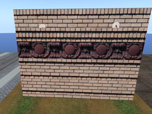 Super Hot Ornamental Brick Wall, Ornate victorian Brick Wall with Full Perm seamless Brick Texture Included 9914