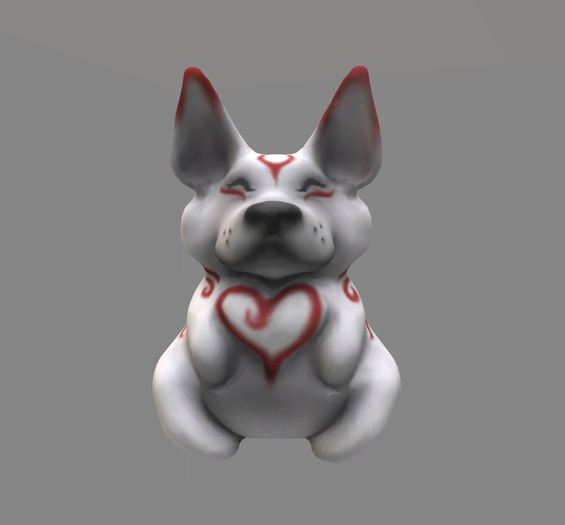 {L} Chub Pup; Okami RARE