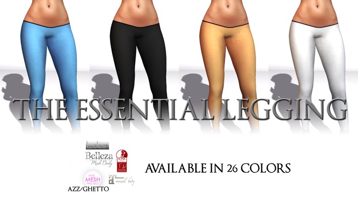RH Essential Leggings-Slate (Boxed)