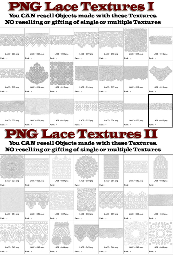 Shabby Chich High Resolution Laces Vintage Lace Textures PNG Lace Texture