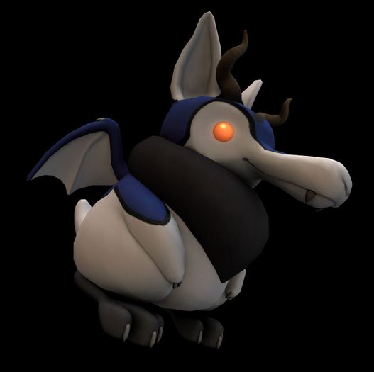 Apricot Paws: Puff Dragon: Caped RARE