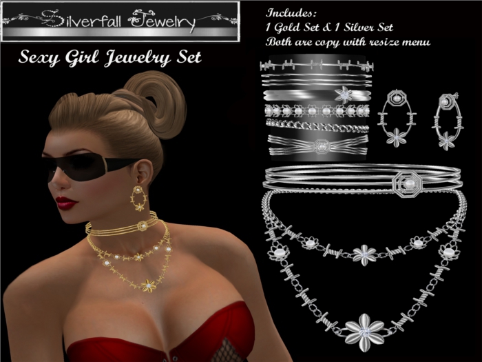 Sexy Girl Jewelry Set