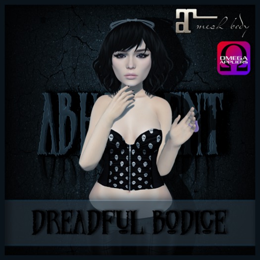 Abhorrent. Lace Bandeau - Black