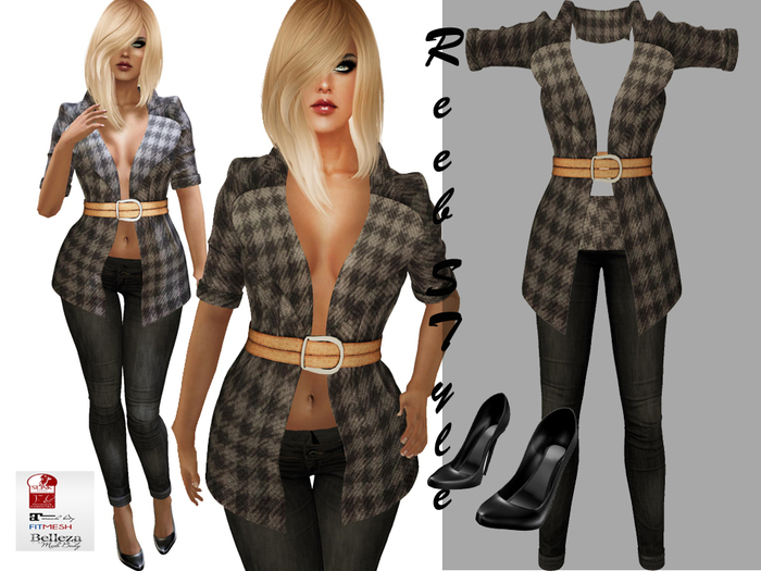218-Reeb Style Liza Black Outfit
