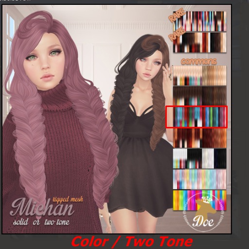 Doe: Michan (Two-Tone) - Colors