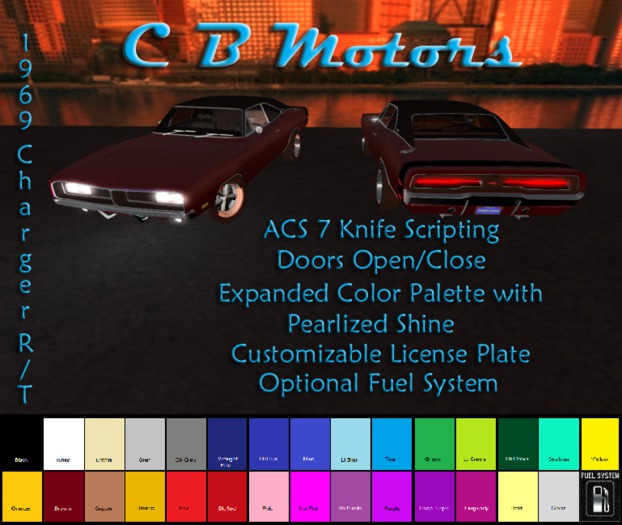 CBM 1969 Charger R/T