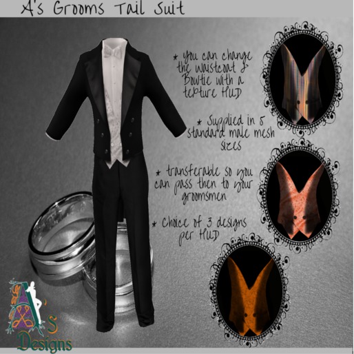 Grooms Suit Oranges