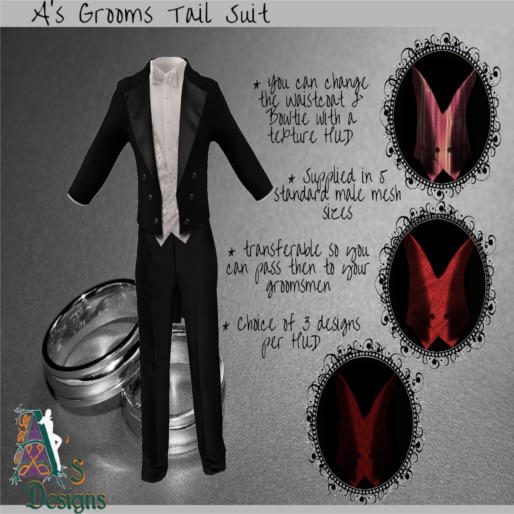 Grooms Suit Reds