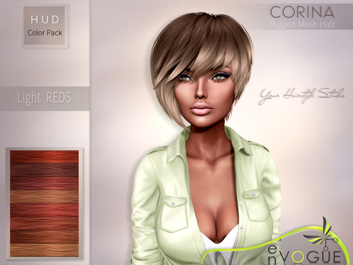 enVOGUE - HAIR Corina - Light Reds