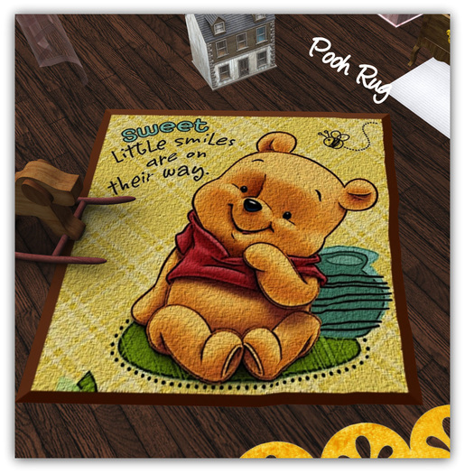 Pat a Kake Pooh Rug