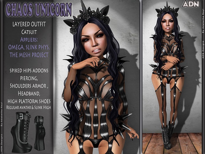 [ADN] CHAOS UNICORN (Appliers Incl) (Wear to Unpack )