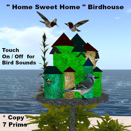 " Home Sweet Home " Birdhouse