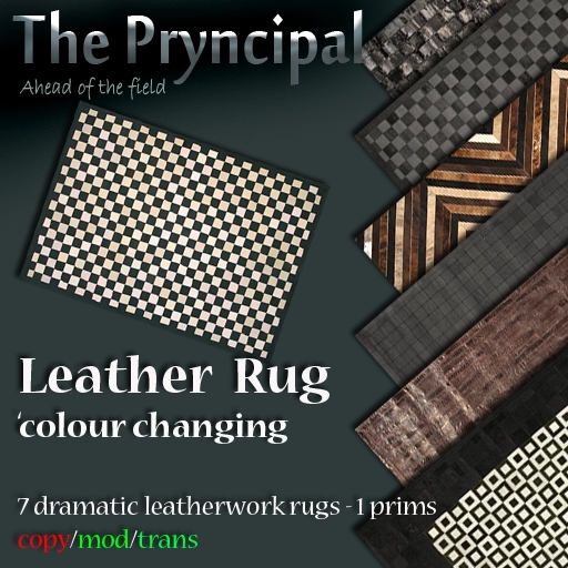 Pryncipal Design Company - Leather Rug