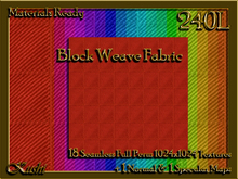 Block Weave Fabric Seamless Textures Materials Ready Full Perms 1024x1024