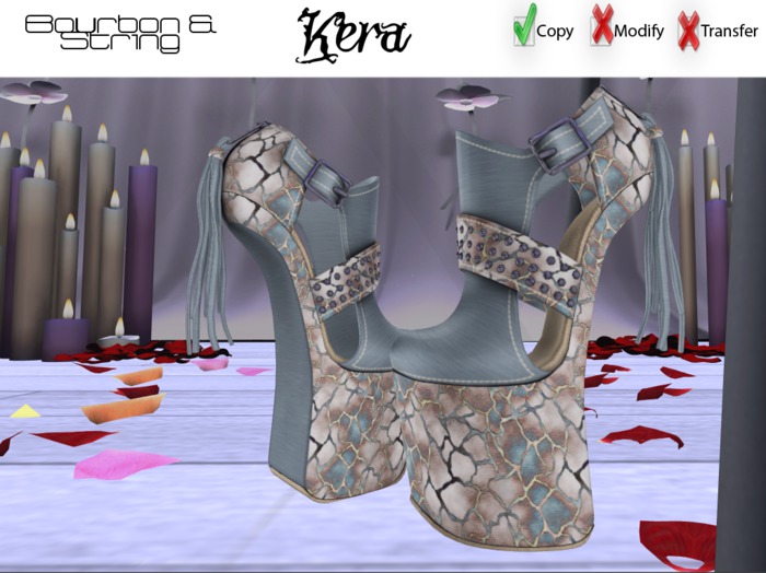 . : . B & S . : . DEMO Kera Giraffe Slink Booties