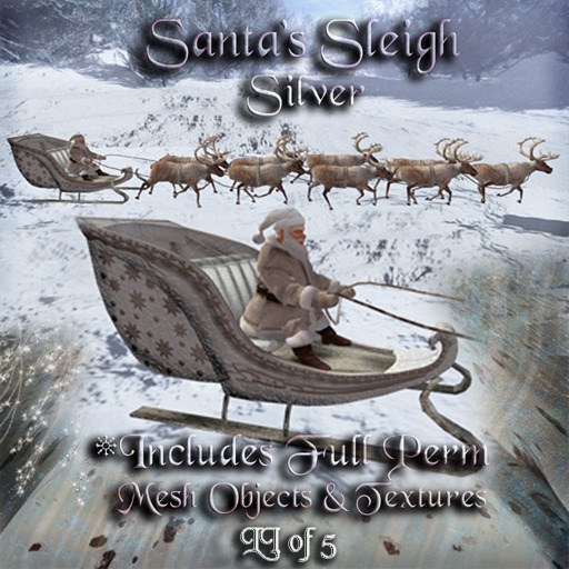 Bad Katz Mesh Santa Set-Silver