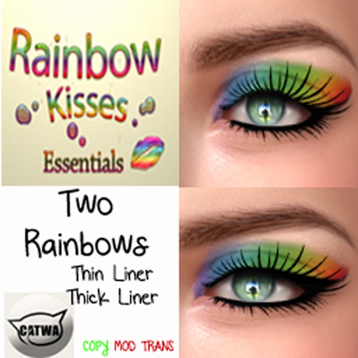 (Boxed)Two Rainbows-Catwa-Rainbow Kisses