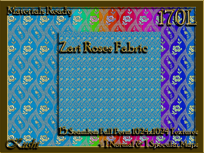 *Kushi* Wicker Weave Seamless Texture Pack