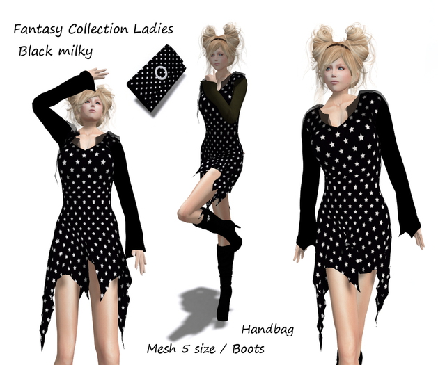 Fantasy Collection Ladies /  Black milky box*