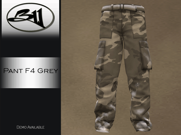 B&W Pants F4 GREY