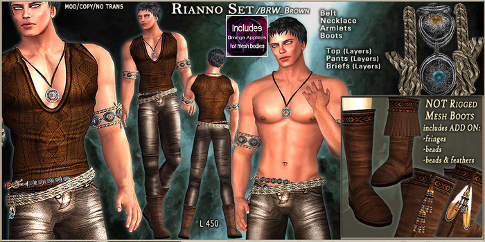 FM Set Rianno /BRW_Brown