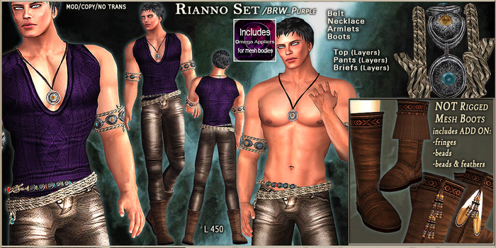 FM Set Rianno /BRW_Purple
